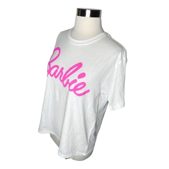 Barbie Classic Logo Tee - Size Large - Picture 2 of 4